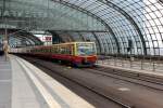 S-Bahn Berlin S 75 (BR 481/482) Hauptbahnhof am 3.