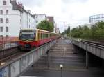 Ein 481 fuhr,am 23.Mai 2015,in die Station Berlin Schöneberg.