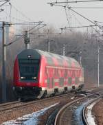 Einfahrt von der S1 aus Pirna in Dresden Reick, weiter geht die fahrt nach Meißen Triebischtal.