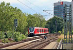 490 619 und 490 ??? der S-Bahn Hamburg als Leerfahrt durchfahren den Hp Hamburg Dammtor auf der Hamburg-Altonaer Verbindungsbahn (KBS 137.1) Richtung Hamburg-Altona.