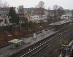 Der S-Bahnhof Hamburg-Wandsbeker Chausee am 20.02.2016.