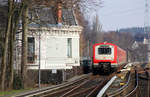 Vom Bahnsteig der Station Hamburg-Bergedorf wurde dieser 472er fotografiert (Nummer unbekannt).
Aufgenommen am 29. Februar 2016.