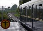 Und Tsch! Museumszug der Hamburger S-Bahn bei der Ausfahrt aus der Station  Rothenburgsort .