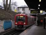 DB S-Bahn Hamburg 474 xxx als S 47202 (S1) (Airport - Blankenese), am S-Bahnhof Wandsbeker Chausee.