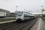 DB S-Bahn Mitteldeutschland 1442 700 als S 37330 (S3) von Wurzen nach Halle-Nietleben, am 23.12.2024 in Schkeuditz West.