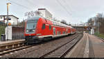 Nachdem über etliche Jahre Doppelstockwagen verschiedenster Bauarten auf der S7 der S-Bahn Mitteldeutschland zum Einsatz kamen, folgten Anfang April 2018 Bombardier Talent 2.