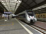 DB 1442 801 als S 37829 (S8) aus Dessau Hbf, am 01.02.2020 in Halle (S) Hbf.