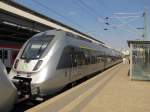 S-Bahn Mitteldeutschland 1442 205 als RE 26019 nach Leipzig Hbf, am 22.08.2013 in Halle (S) Hbf.