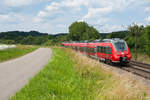 442 250 als S3 39335 von Nürnberg Hbf nach Neumarkt (Oberpf) bei Pölling, 14.07.2018