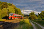 442 739 DB Regio als S3 39376 (Neumarkt (Oberpf) - Nürnberg Hbf) bei Postbauer-Heng, 24.07.2020