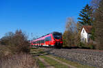 442 252 als S3 (Nürnberg Hbf - Neumarkt (Oberpf)) bei Postbauer-Heng, 02.03.2021