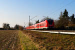 1440 037 als S1 39189 (Bamberg - Hartmannshof) bei Bamberg, 24.03.2021