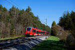 442 224 DB Regio  Lauf a. d. Pegnitz  als S3 39354 (Neumarkt (Oberpf) - Nürnberg Hbf) bei Ochenbruck, 23.04.2021