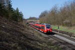 442 235 DB Regio als S3 39329 (Nürnberg Hbf - Neumarkt (Oberpf)) bei Postbauer-Heng, 23.04.2021