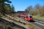 442 241 DB Regio als S3 39331 (Nürnberg Hbf - Neumarkt (Oberpf)) bei Postbauer-Heng, 23.04.2021