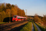 442 221 DB Regio als S3 39374 (Neumarkt (Oberpf) - Nürnberg Hbf) bei Postbauer-Heng, 25.04.2021