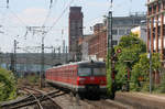 DB Regio 420 837 (420 337; Nachschuss)  + 420 277 (führend) // Rüsselsheim // 7.