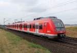 430 618-9 als S7 am 14.8.2015 auf der Riedbahn Richtung Frankfurt