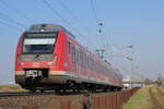 430 644 (S7) bei Wolfskehlen am 18.02.2018