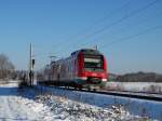 DB Regio Hessen S-Bahn Rhein Main 430 687 am 28.12.14 bei Rödermark Ober-Roden