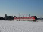 DB Regio Hessen S-Bahn Rhein Main 430 xxx am 28.12.14 bei Ober-Roden 