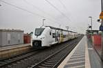 DB S-Bahn Rhein Neckar Siemens Mireo 463 047-1 am 03.01.21 in Bürstadt als S9