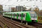 422 505-8 DB als Dienstfahrt in Wuppertal, November 2024.