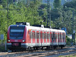 S3 kurz vor der Ankunft am Bahnhof Hattingen. (Juli 2018)