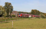 DB Regio 422 019 + 422 xxx // Zwischen Essen-Kettwig und Essen-Werden. // 26. September 2018