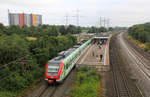 DB Regio 422 056 + 422 058 // Leverkusen-Rheindorf // 11. Juli 2018