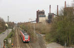 DB Regio 422 066 // Aufgenommen im Umfeld des Weltkulturerbe Zeche Zollverein in Essen. // 2. April 2016