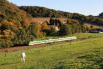 DB Regio 422 xxx // Aufgenommen zwischen Velbert-Langenberg und Velbert-Neviges. // 5. Oktober 2018
