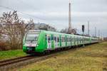 422 502-5 als S1 nach Solingen Hbf in Hilden, am 12.01.2020.