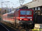 143 177-4 mit der S8 . Hier in Witten Hbf. 18.11.2007. Sie fhrt von Dortmund bis Hagen als S5 und ab Hagen als S8 bis Mnchengladbach.