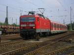 143 614-6 mit S1 Dortmund Hbf. - Dsseldorf Hbf.(30.07.2008)