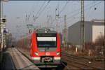 422 038/538 erreicht als S2, Recklinghausen Hbf - Dortmund Hbf, Recklinghausen-Sd. (30.12.2008)