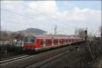 S5 von Hagen Hbf nach Dortmund Hbf. Hier aufgenommen am Harkortsee. (07.03.2009)
