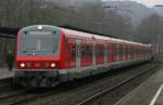 Die S6 nach Essen Hbf am 2.2.11 in Essen-Kettwig