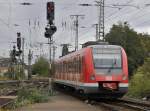 Die 422 574-4 mit S8/S5 nach Dortmund Hbf, hier bei Ausfahrt von Mnchengladbach Hbf am 8 okt 2011.