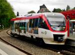  BR 643 Talent als S28 nach S-Bahnhof Kaarster See im S-Bahnhof Mettman Stadtwald.(12.5.2013)   