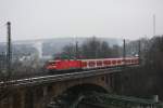 143 601-3 Wuppertal Wupperbrücke 06.02.2010