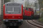 In der Nacht vom 15.10.13 auf den 16.10.13 kollidierte 143 241 mit ihrer S6 nach Köln-Nippes im Bahnhof Essen-Werden mit Locon 262 005(214 005) und einem Bauwagen.