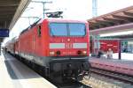 DB Rostocker S-Bahn S1 (143 841-5) Rostock Hauptbahnhof am 16.