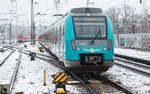 430 077 macht sich auf den Weg nach Marbach.