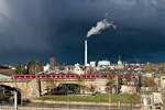 430-Vollzug am 05.12.2021 auf der Neckarbrücke in Stuttgart-Bad Cannstatt. 