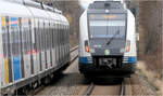 S-Bahn-Begegnung - 

Aufgrund des Viertelstunden-Takes auf der S2 findet eine der Zugbegegnung bei fahrplanmäßigen Betrieb an der Station Rommelshausen statt.

14.02.2024 (M)