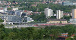 ICE und S-Bahnverkehr -

... im Vorfeld des Stuttgarter Hauptbahnhofes in Höhe der Wolframstraße.

18.07.2024 (M)

