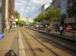 Dieses Foto zeigt den Saarbahn Bahnhof Saarbrcken Trierer Strae.Das Foto wurde am 24.09.2009 Aufgenommen.