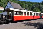 P-Wagen 35 Bi4, Baujahr 1956, auf der BEG-Strecke im Bf Burgbrohl - 08.09.2012