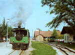 Prien-Stock war zugleich Bahnhof und Wagenschuppen der Chiemseebahn (20.08.1983)